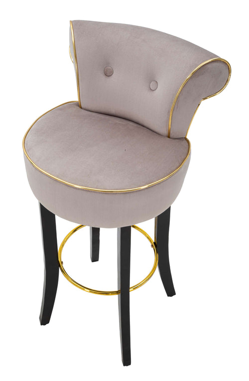 Mauro Ferretti barstoel - 46x48x96 cm - grijs