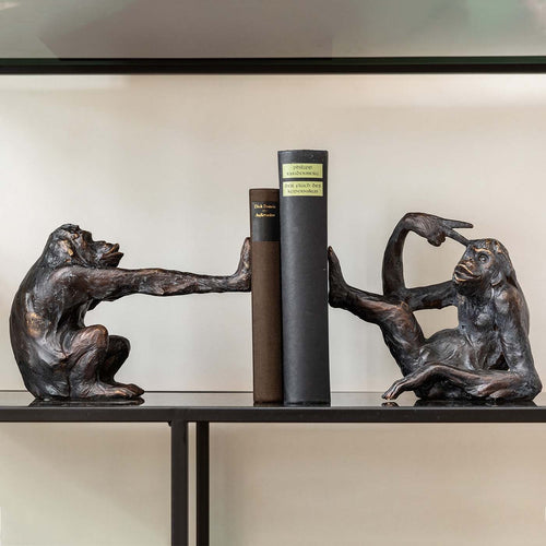 Kare Design Boekensteun Monkey (2/Set) - vtwonen shop