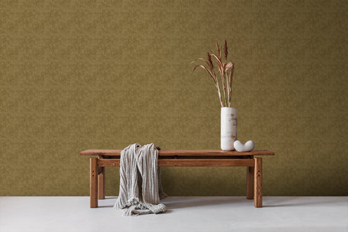 Sanders & Sanders behang linnenstructuur bruin - 53 cm x 10 m - 640265