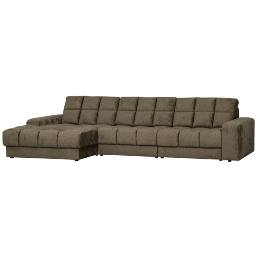 WOOOD chaise longue links Second Date - Structure Velvet - Bonsai - vtwonen shop