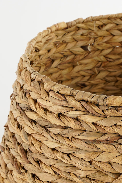 Mica Decorations Kerstboomrok Opvouwbaar - H26 x Ø47 cm - Zeegras - Naturel Bruin