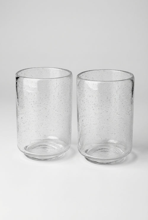 vtwonen - Kandelaren - Glas - 10x15cm - Transparant - Set van 2