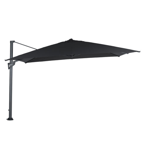 Garden Impressions zweefparasol Hawaii King Pole zwart doek - 400x400 cm - vtwonen shop