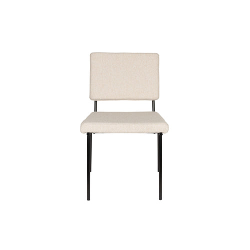 Zuiver Fellow Eetkamerstoelen Off-White - Set van 2 - vtwonen shop