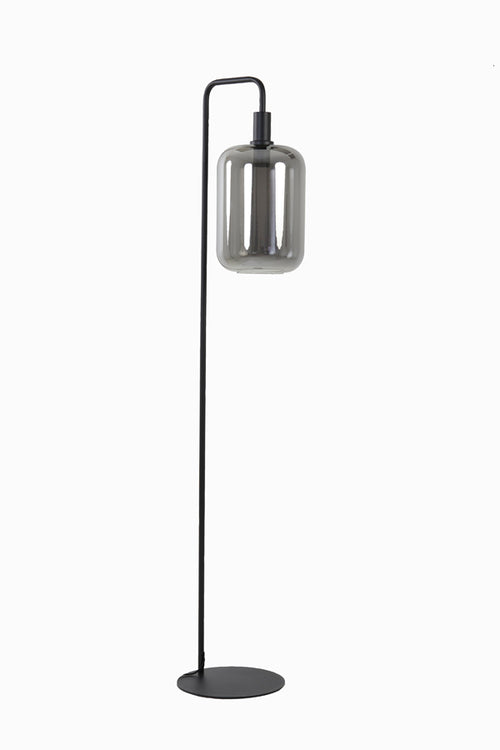 Light & Living vloerlamp LEKAR - 35.5x28x155cm - grijs - vtwonen shop