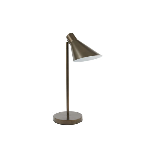 Light & Living tafellamp Zyenna - bruin - 33x18x60cm