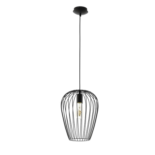 EGLO hanglamp Newtown - e27 - ø 27,5 cm - zwart