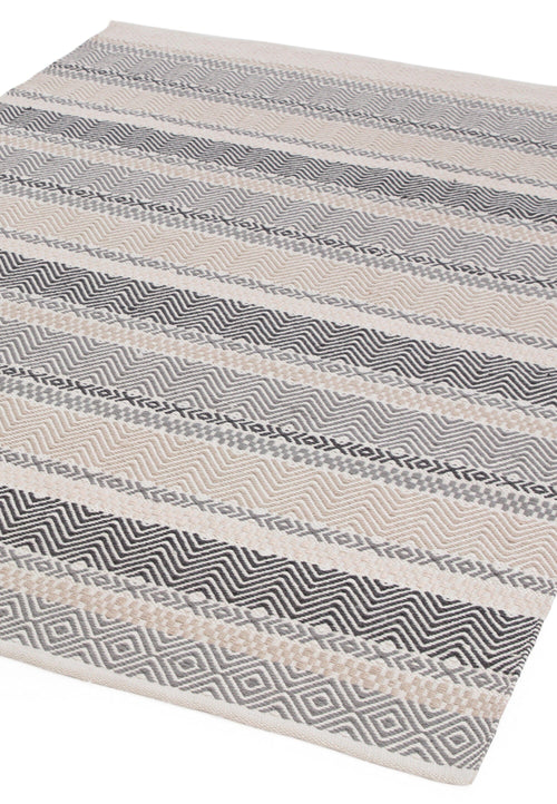 Vloerkleed Easy Living Boardwalk Grey Multi 160x230 cm - vtwonen shop