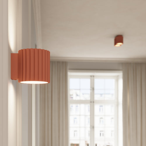 Sollux Lighting Wandlamp AURA perzik G9 - 10x12x10cm