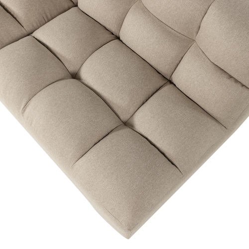 WOOOD 3-zits bank Pepper - Zand - 79x300x92