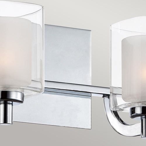 Elstead Quoizel Kolt Wandlamp Gepolijst Chroom, IP44
