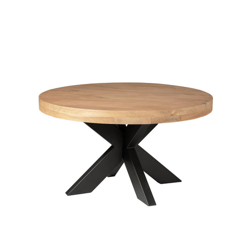 Starfurn Salontafel Dakota - Rond Naturel Hout - Ø80x40cm
