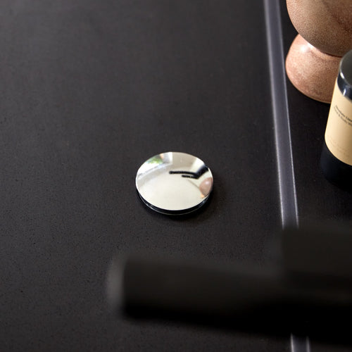 Tikamoon Massief eikenhouten en lavastenen badkamermeubel 120 cm - Naturel - vtwonen shop