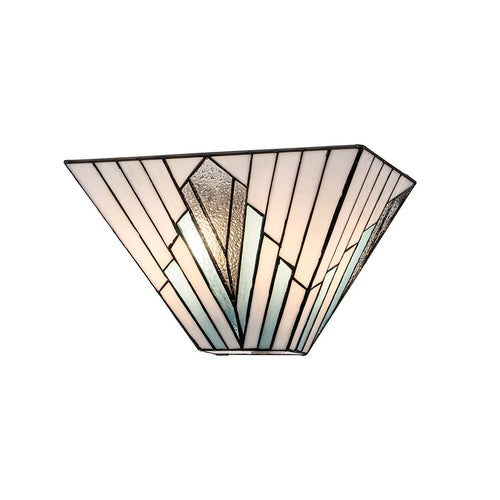 2-flammiger Wandfluter im Vintage-Stil in Bronze