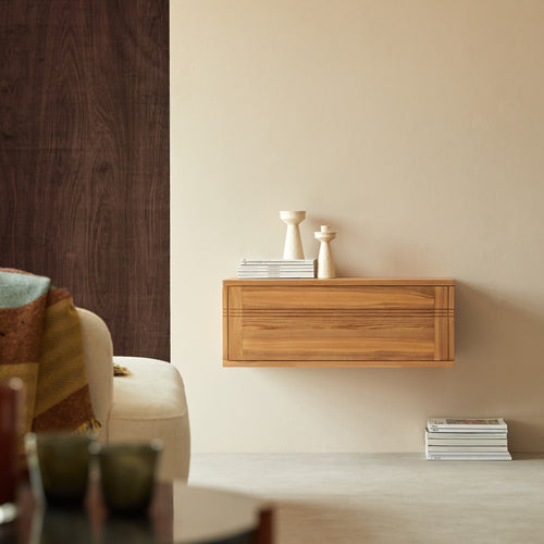 Tikamoon Teakhouten TV-meubel 80 cm - Naturel