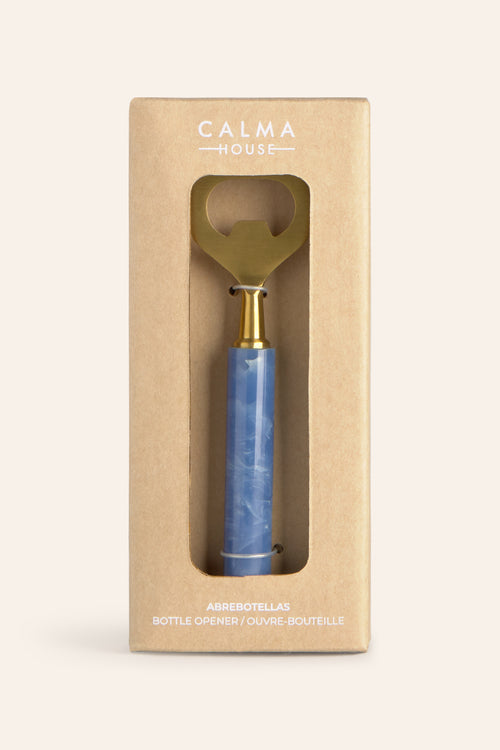 Calma House Flesopener Mango - Blauw - 15.5