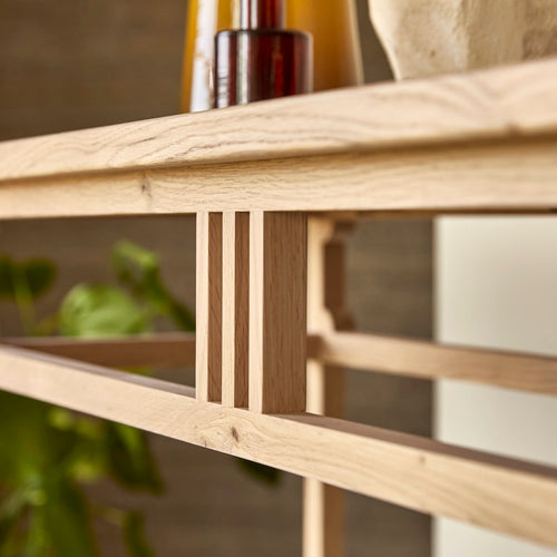 Tikamoon Bijzettafel van massief eikenhout - Naturel