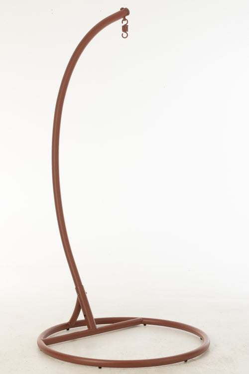 J-Line hangstoel Egga - metaal/koord - rood