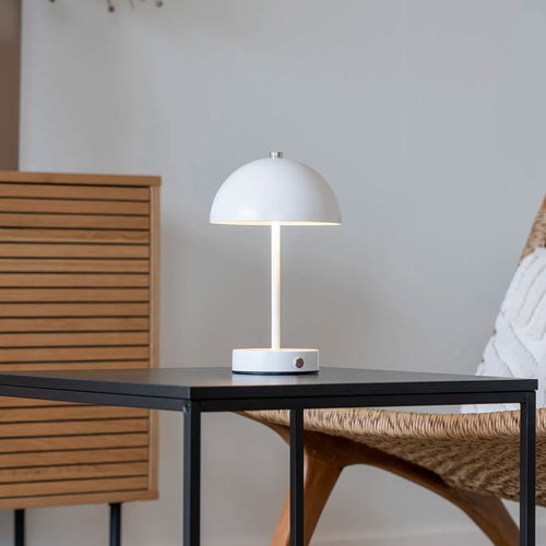 Artichok Lumi Draadloze LED Tafellamp Wit - Draadloos & Oplaadbaar - vtwonen shop