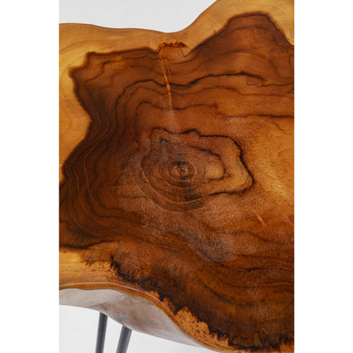 Kare Design Bijzettafel Aspen Nature 50x50cm