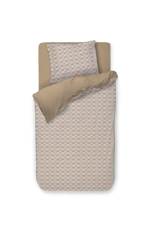 Pip Studio Dekbedovertrek Bailamos - 140 x 200/220 cm - Zand