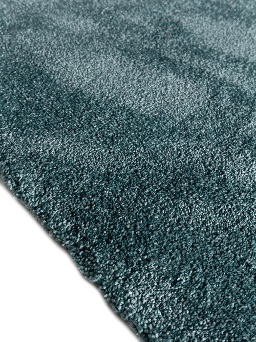benuta wasbaar shaggy vloerkleed Melvin - turkoois - 160x230 cm