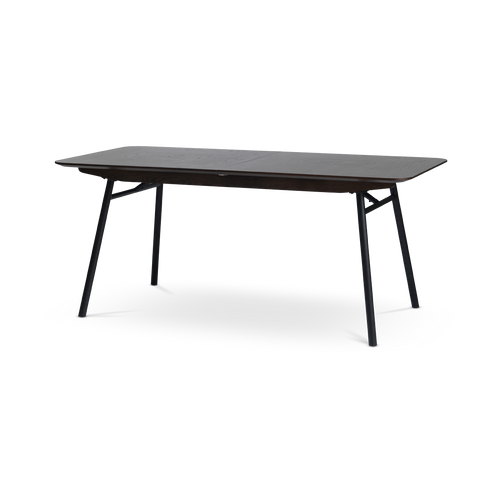 Olivine Vanja uitschuifbare houten eettafel donkerbruin - 180 x 90 cm - vtwonen shop