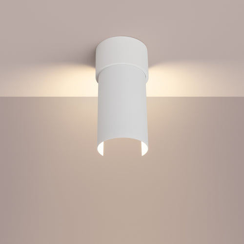 Sollux Lighting Plafondlamp FLASH wit - 10x10x21cm