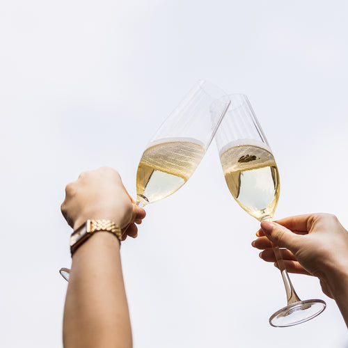 S|P Collection - Champagneglas 29cl Saga - Set van 4 - vtwonen shop