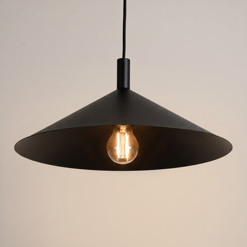 Sollux Lighting Hanglamp NOX 40 zwart - 40x40x135cm