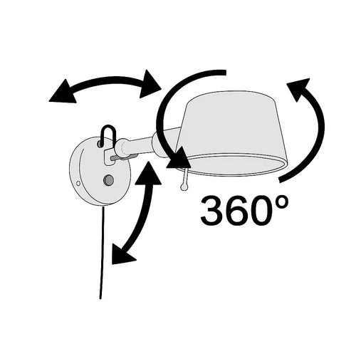 Freelight wandlamp Sovrano - 1 lichts - 33  x 14   cm - beige - vtwonen shop