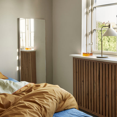 Hübsch waxinelichthouder Flux - kristal - 10x10xh4cm - vtwonen shop