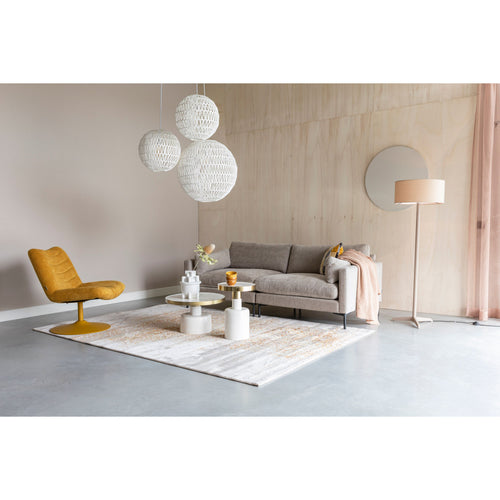 Zuiver Magic Vloerkleed 200x290 Grijs/Oranje