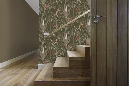 LOOKS by Wolfgang Joop Vliesbehang - Tropische Bl�tter - Gr�n - 10mx53cm - vtwonen shop