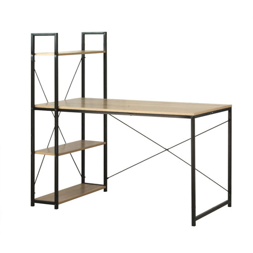 Calicosy - Bureau B120cm met 4 planken - 60x120x120 cm