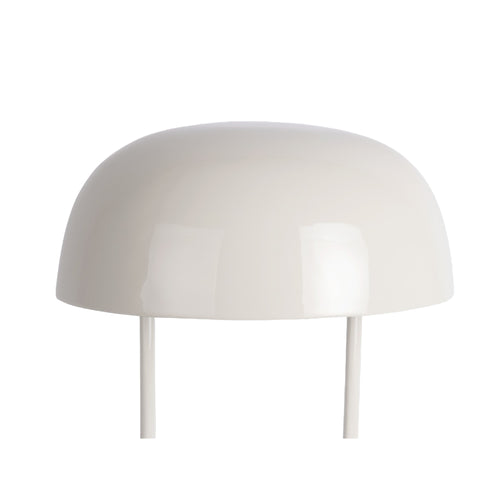Leitmotiv tafellamp Cadiz Ovoid - wit - 32x32x45cm