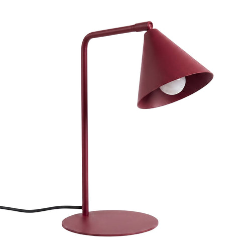 Sollux Lighting Tafellamp NOX bordeaux - 18x18x35cm