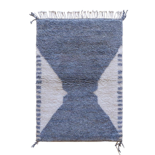 AFK Living vloerkleed Berber - handgemaakt - Wol - 114 x 164 cm - vtwonen shop