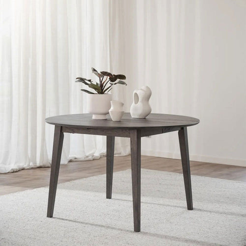 Rowico Home Filippa uitschuifbare eettafel donkerbruin - Ø120 cm - vtwonen shop