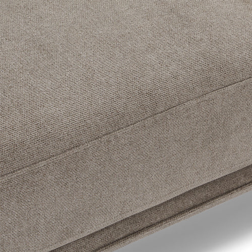 Furnhouse 3-zitsbank Selena - Taupe - Stof - 85x197x85