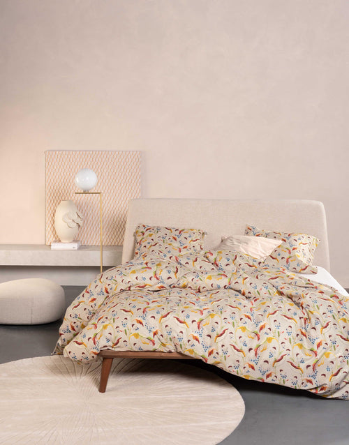Essenza Aurelina dekbedovertrek - Eenpersoons – 140x200/220 cm - Oatmeal