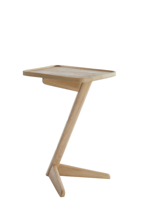 Light & Living bijzettafel QIANO - 45x42x63cm - bruin - vtwonen shop