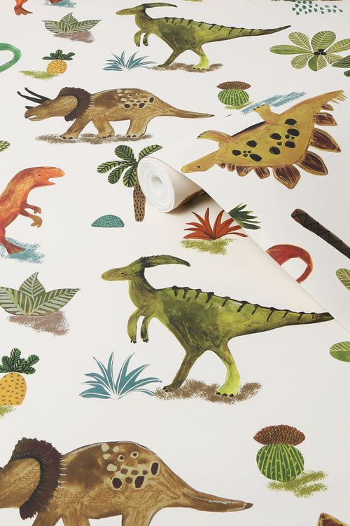 Next vliesbehang Prehistoric Dinosaur & Friends 10mx52cm