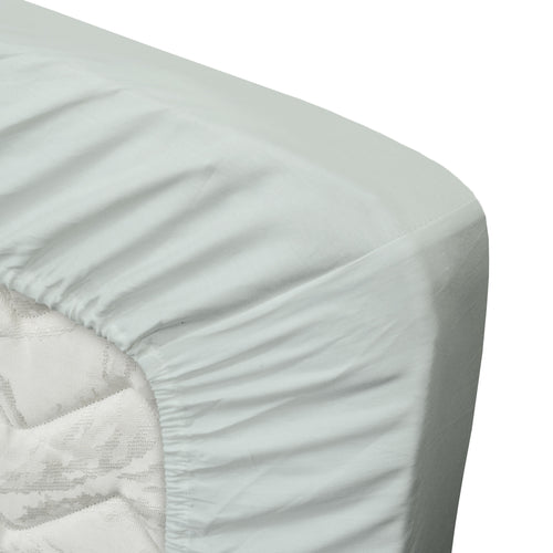 Ten Cate topper hoeslaken - 100% katoensatijn - 90x200 - mint