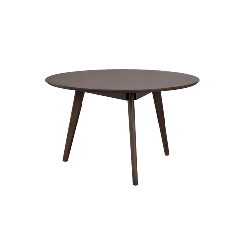 Rowico Home Yumi houten salontafel donker eiken - Ø90 cm - vtwonen shop