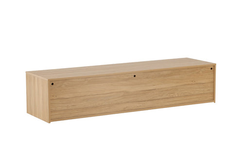 Nest living Leona Dressoir Naturel - Hout - Zwevend - B 160 cm - vtwonen shop