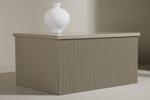 BRAM  bijzettafel Graus - beige - 80 x 60 cm