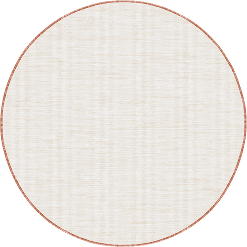 Rond buitenkleed Tone roest - Interieur05 - 200 x 200 cm - vtwonen shop