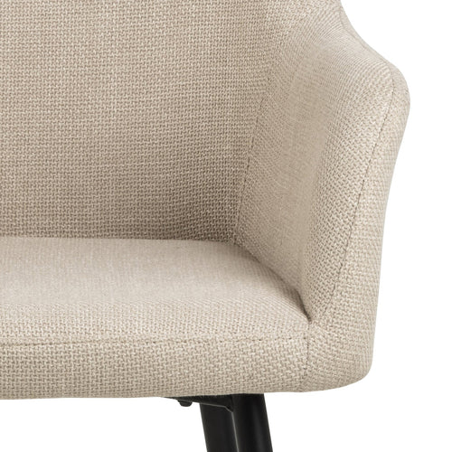 Rebellenclub Eetkamerstoel Ondara - Set van 2 - Beige