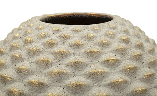 Mauro Ferretti vaas - Ø 29,5x36 cm - beige